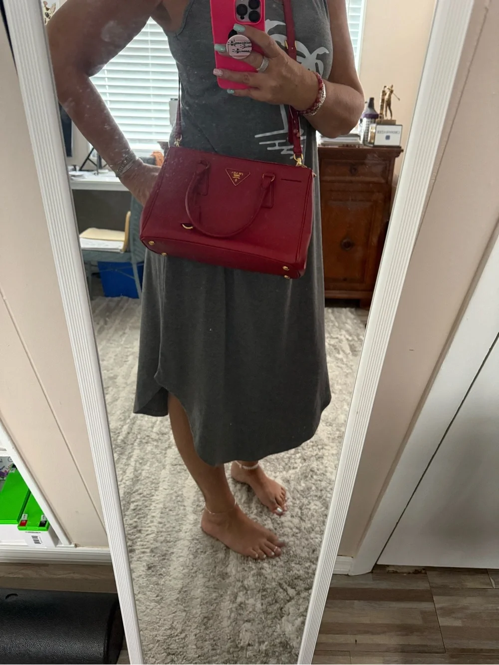 Prada double zip